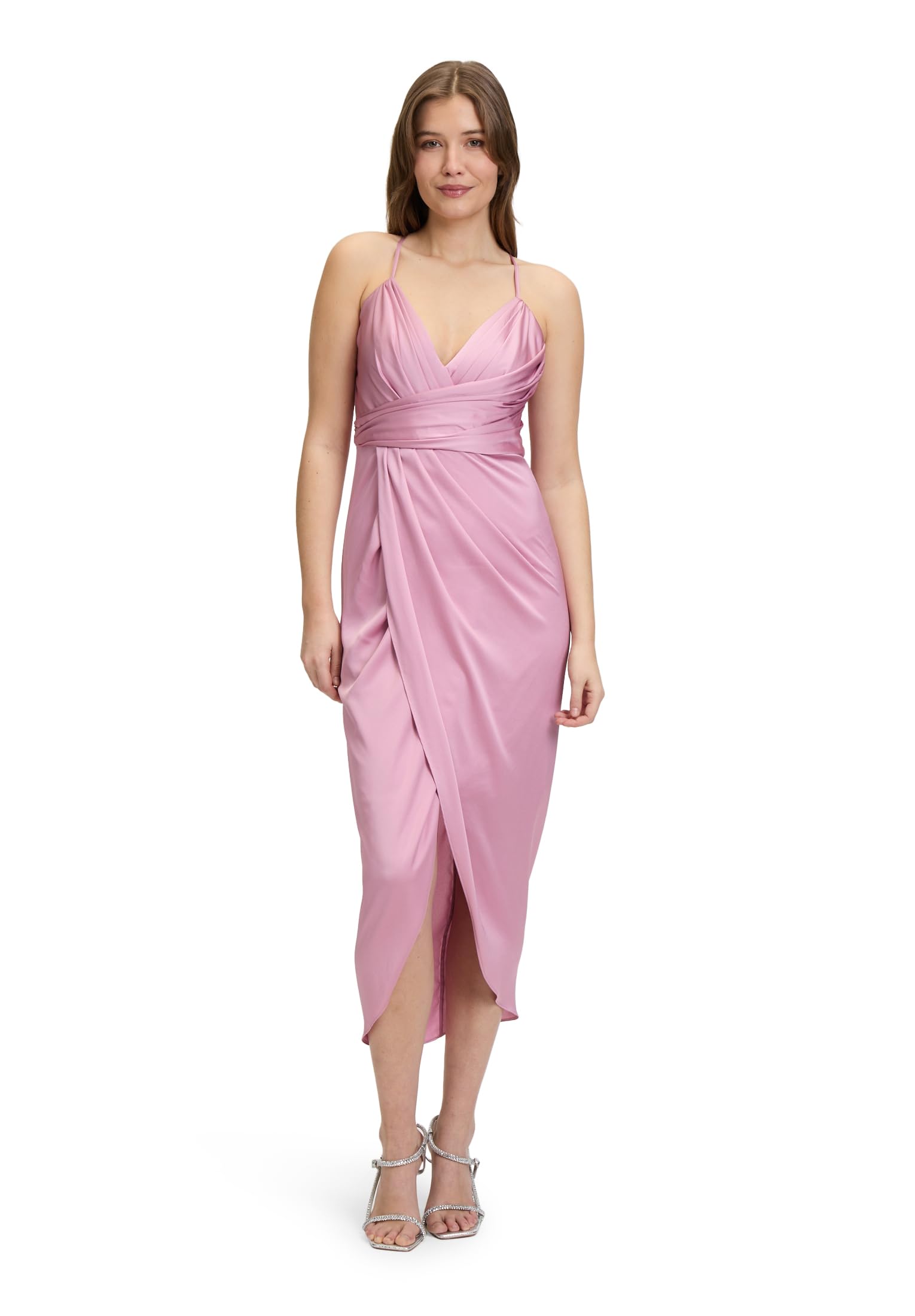 Vera Mont Damen Abendkleid mit Raffung