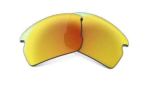 [オークリー] A 用交換レンズ AOO9271LS メンズ Fire Iridium Polarized 日本 Flak 2.0 (A) (Free サイズ)