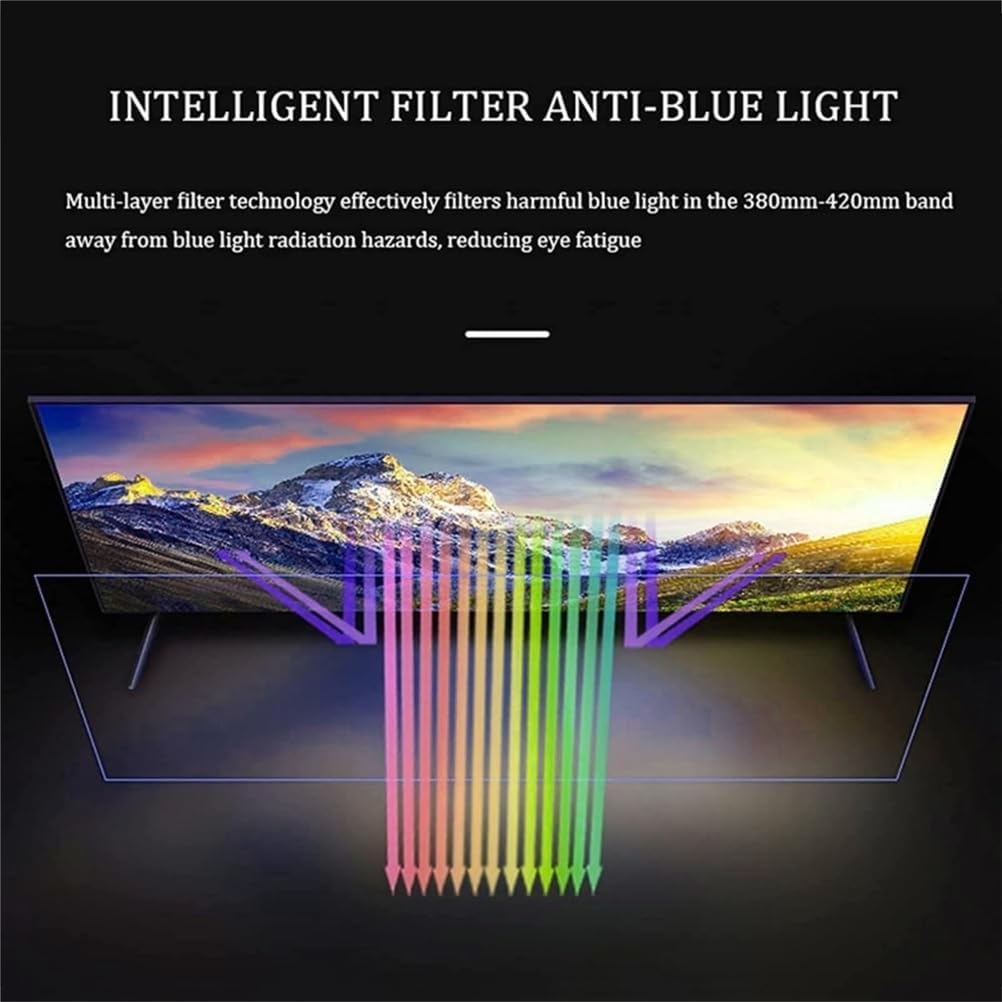 86 Inch Large TV Screen Protector Triple Protection Against Blue Light, UV Radiation And Impact Damage, Matte Anti-Glare Surface for Distraction-Free Home Cinema Experience image 5
