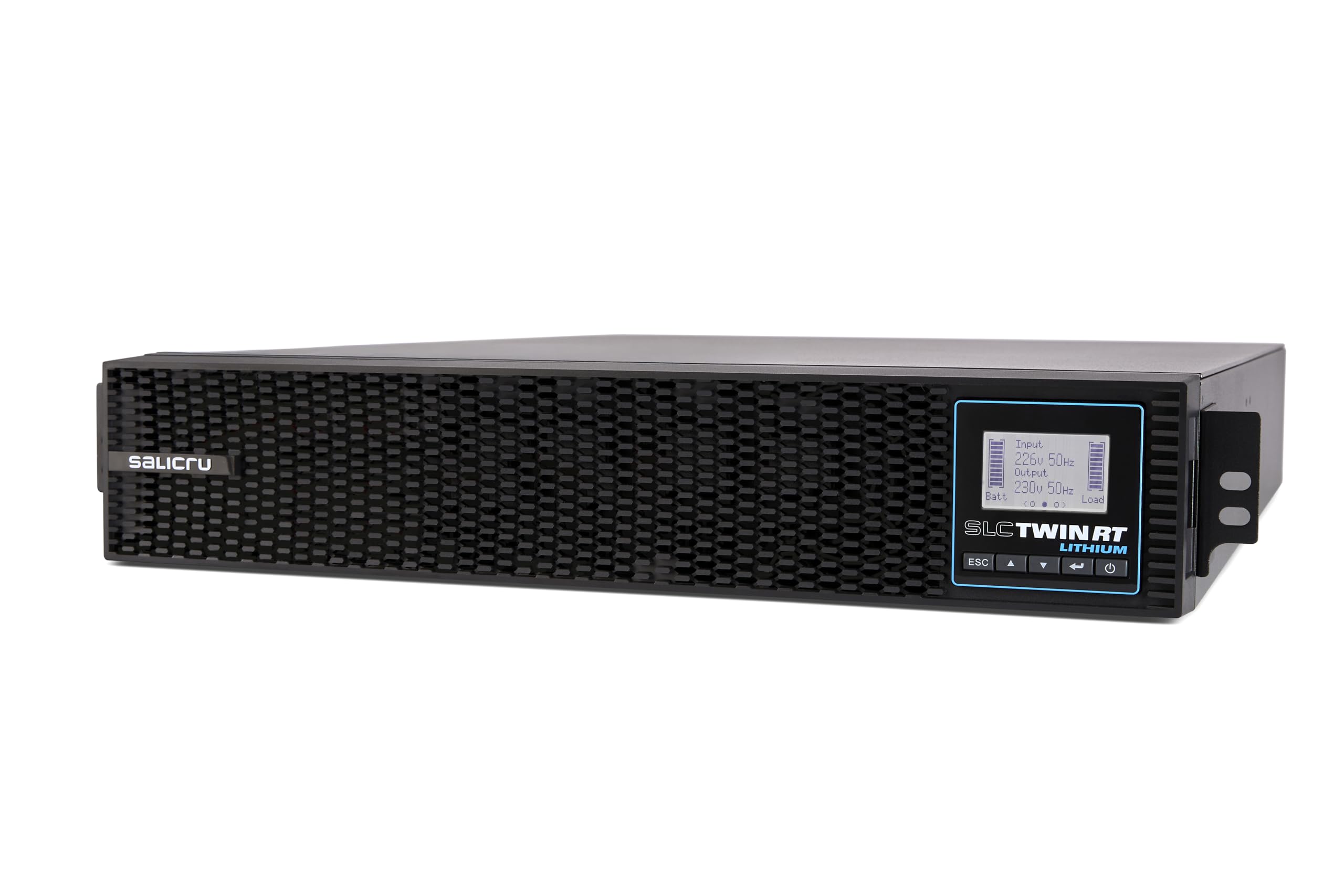 Salicru SLC-3000-TWIN RT3 Lion – Sistema de Alimentación Ininterrumpida (SAI/UPS) de 3000 VA On-Line Doble conversión Torre/Rack con batería Li-Ion