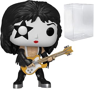 POP Rocks: KISS - Starchild (Paul Stanley) Funko Vinyl Figure (Bundled with Compatible Box Protector Case), Multicolored, 3.75 inches