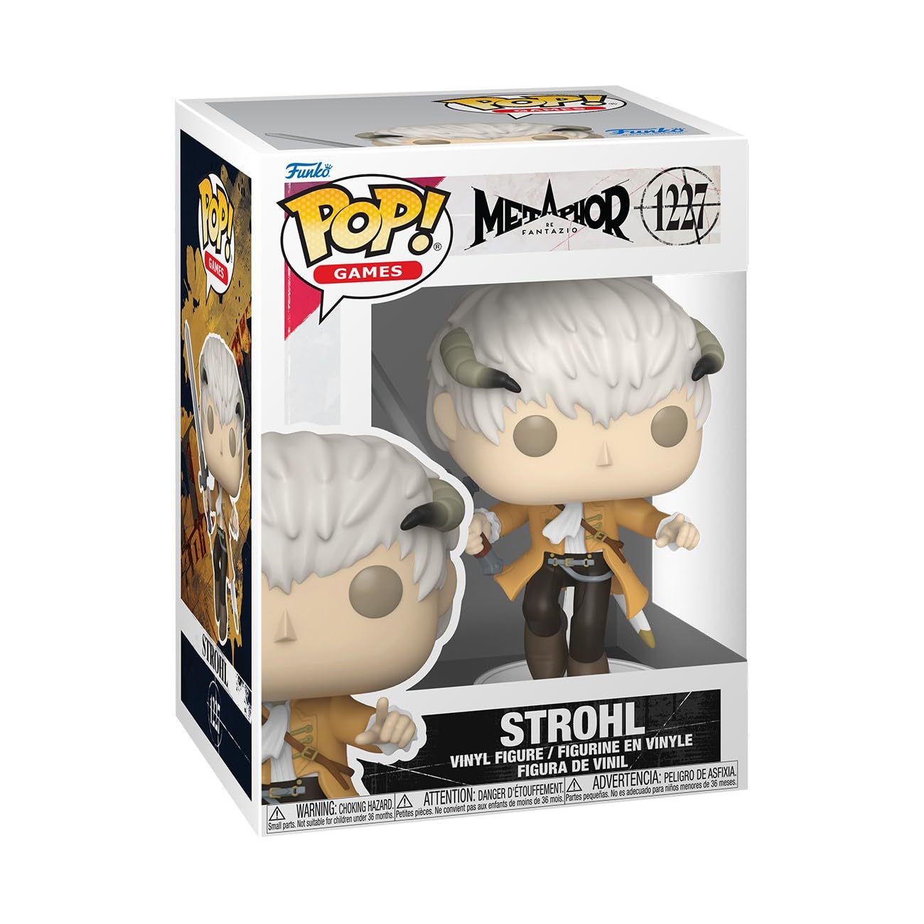 Funko Pop! Games: Metaphor: ReFantasio - Strohl - Collectable Vinyl Figure - Gift Idea - Official Merchandise - Toys for Kids & Adults - Video Games
