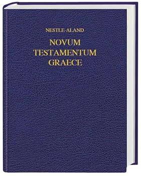 Hardcover Novum Testamentum Graece. Schreibrandausgabe [German] Book