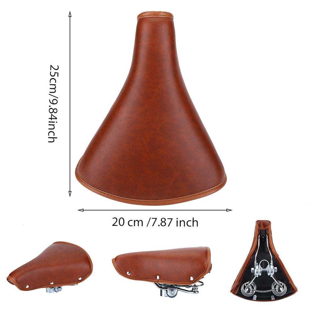 Selle 245x205 mm avec ressorts noire – Équipement vélo VTC/ville