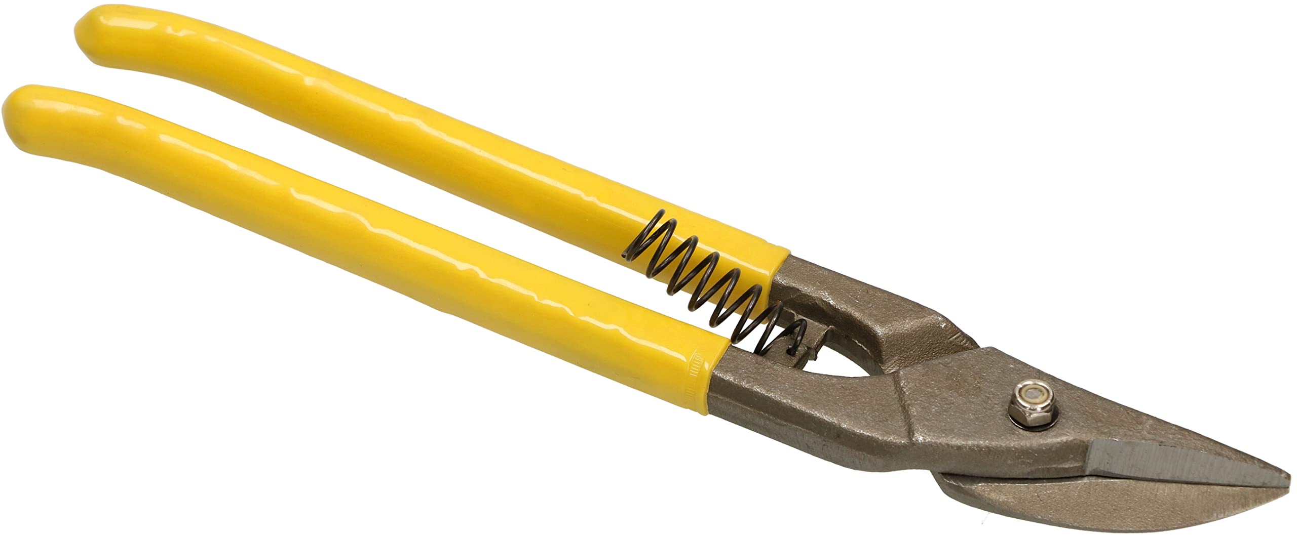 KOTARBAU® 3 x Tijeras de hojalatero derecha, izquierda, recta 250 mm, Tijeras de chapa forjada en acero CrV, Tijera para lámina, Tijera para perfiles laminados, Tijera corta chapa con mango de goma