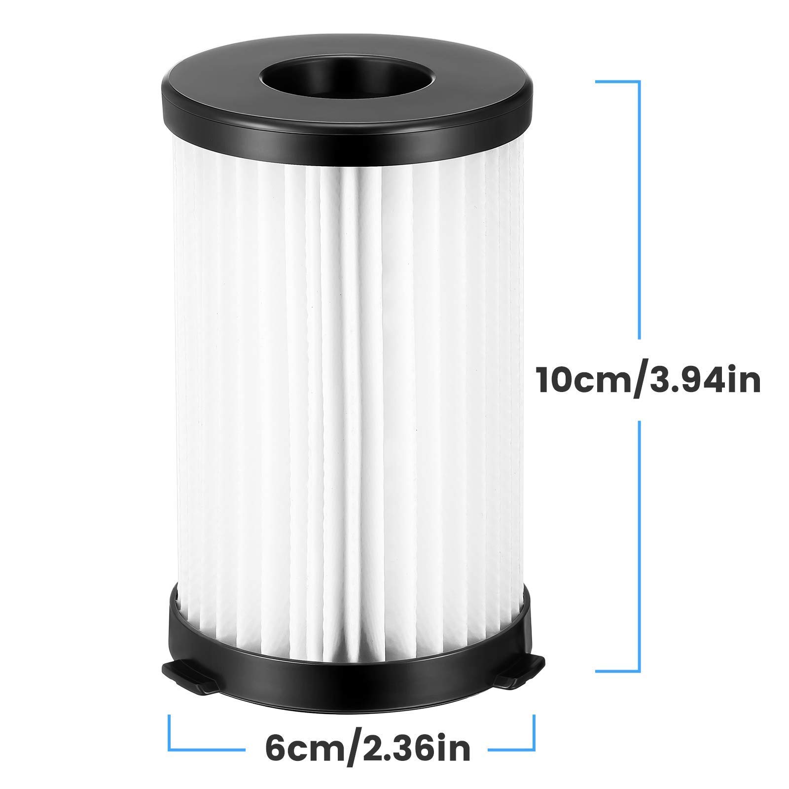 2 Filtri E 4 Spugne Per Aspirapolvere Ariete Handyforce 2761/2759 - Lavabili E Ad Alta Filtrazione - Foto 9