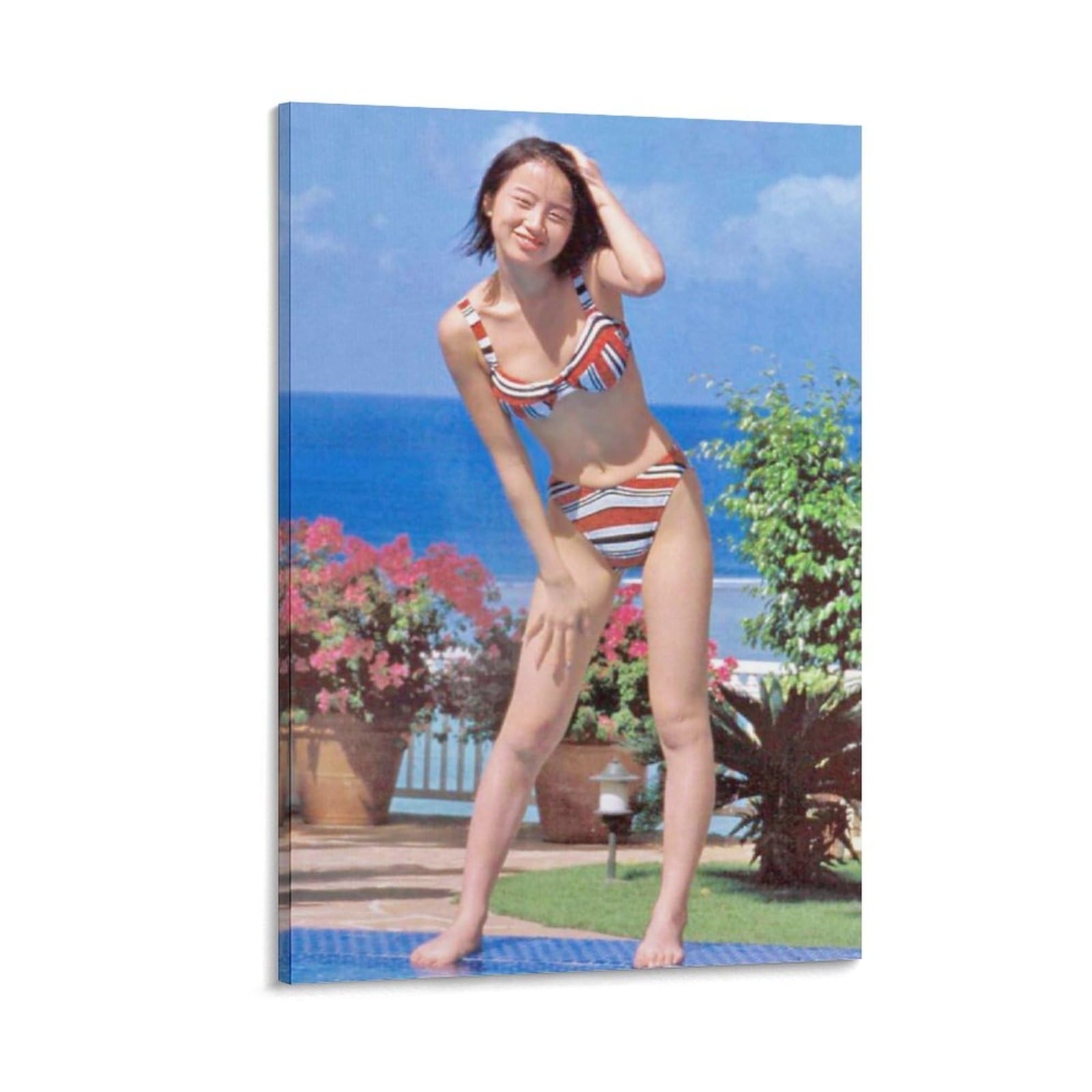 Amazon.co.jp: 鈴木亜美写真ビキニポスターアートパネル アートパネル