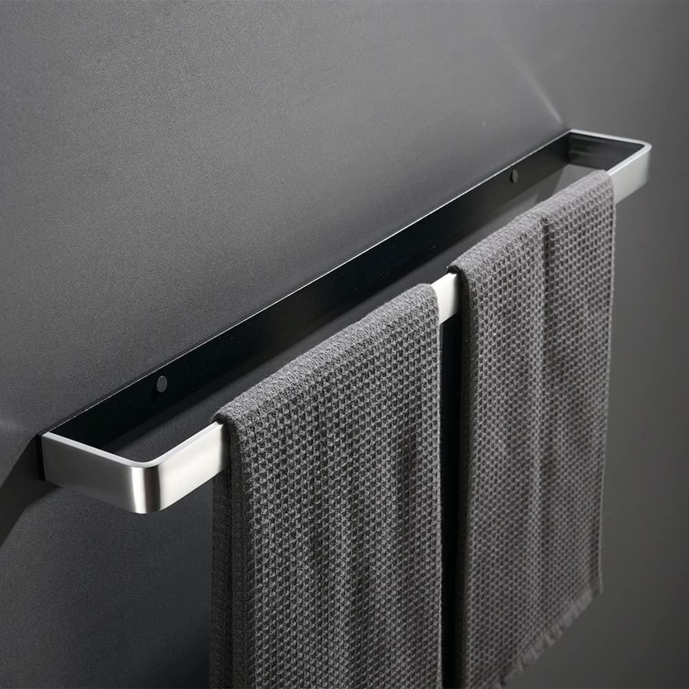 Porte-serviettes de salle de bain en aluminium avec rangement mural hôtel