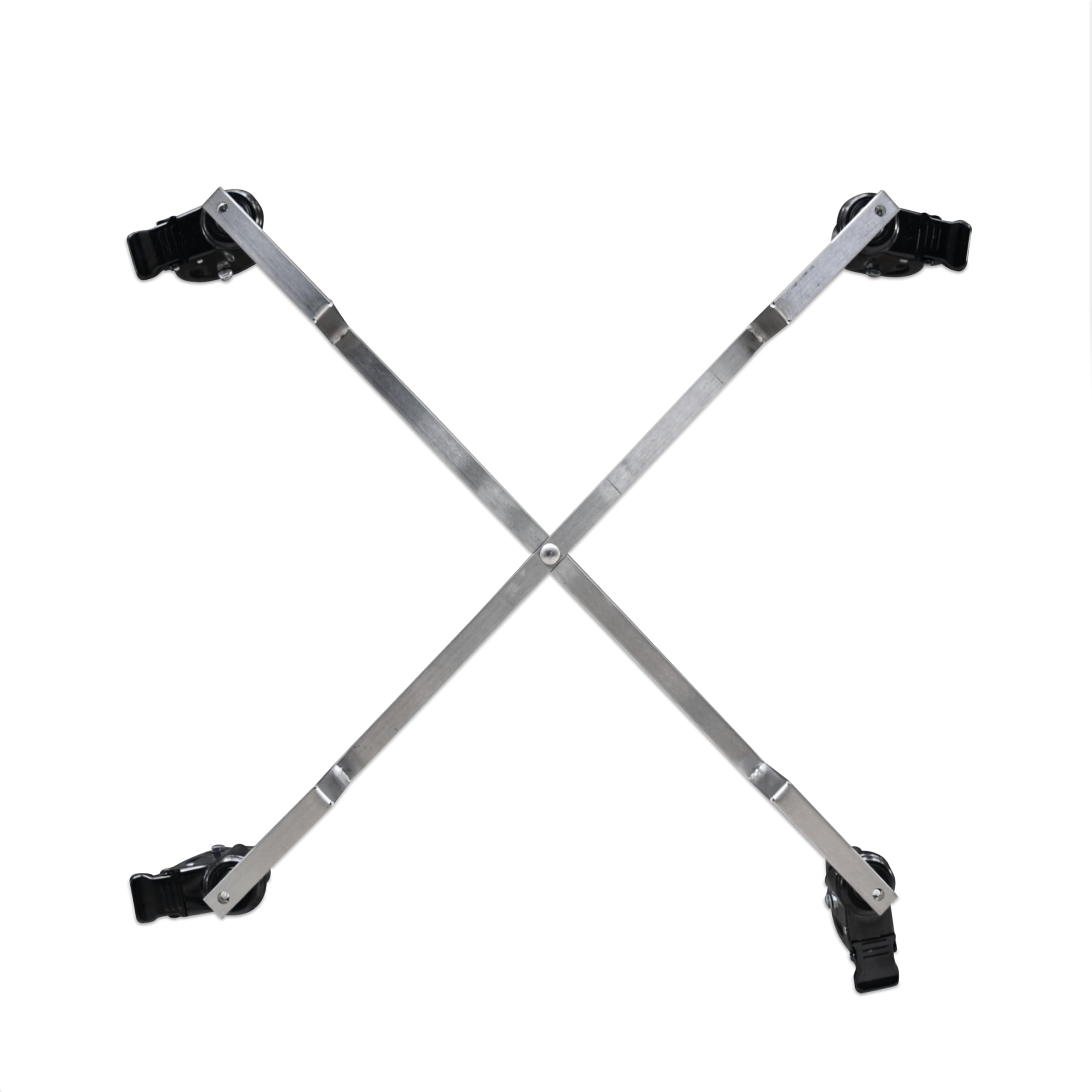 Grillrost.com Das Original Chariot en INOX pour tonneaux à feu - Rends Ton tonneau à feu Mobile