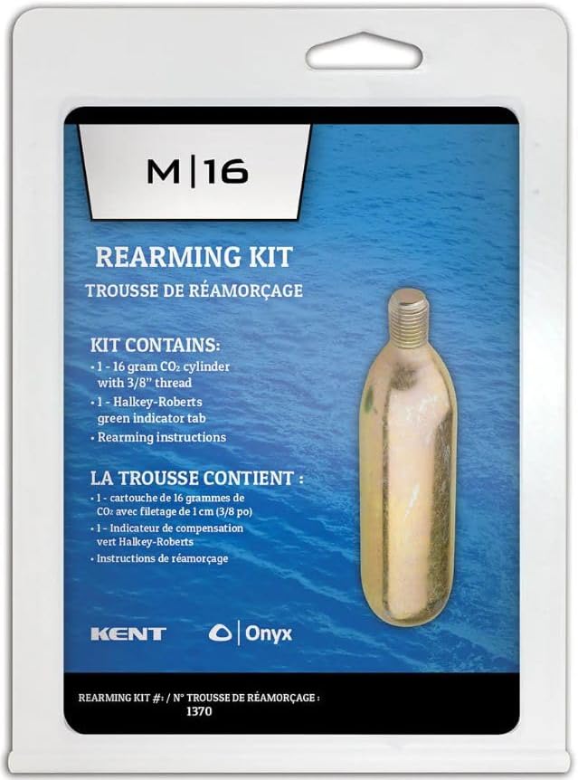 Onyx M-16 Rearming Kit for Manual Inflatable Life Jackets (PFDs)