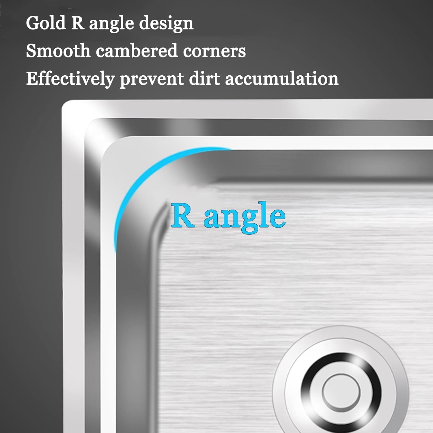 Kitchen Sink for Washing Single Bowl 304 Stainless Steel Utility Sinks Freestanding Outdoor camping dish washing station with Console & Stand for Indoor Garage Kitchen Laundry Room ( Size : 55*40*75cm