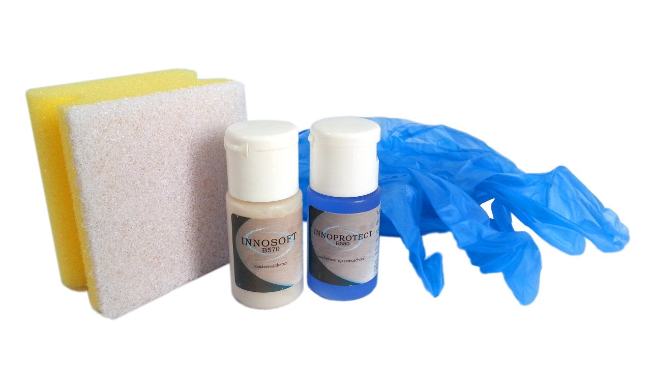 Emergo Innoshine B570 Innocare B580 20ml Trial Kit Non Abrasive  Stainless Steel Rust and Stain Remover Cleaner Plus Protector