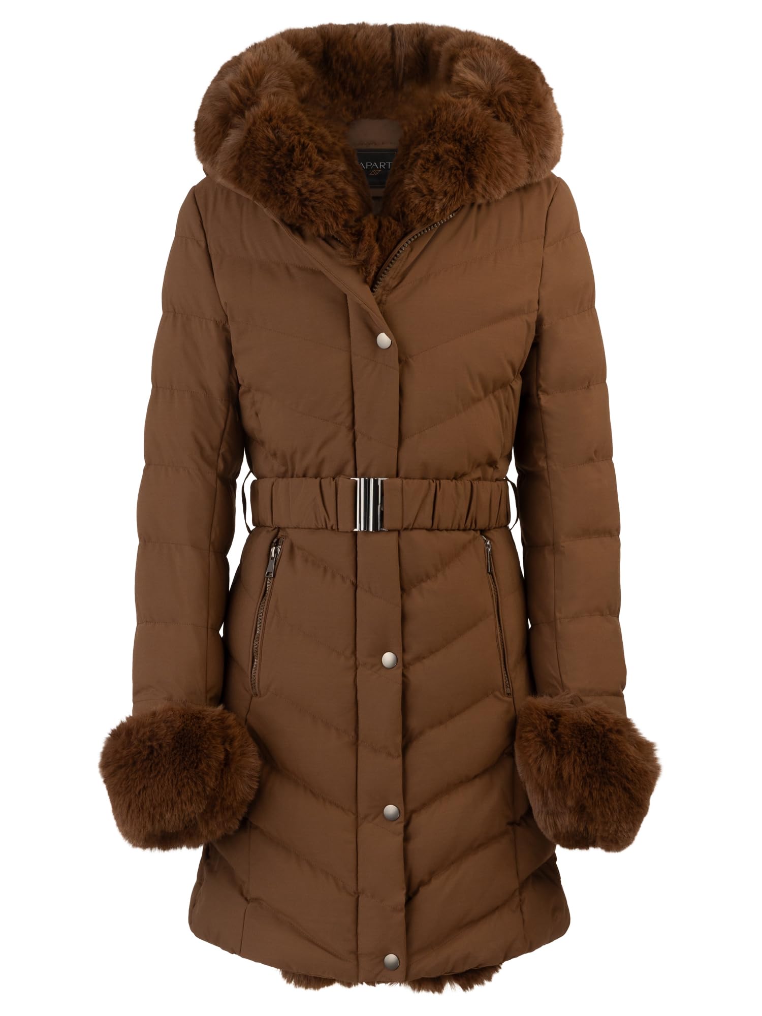 APART Winterjacke mit Reißverschluss für optimalen Schutz im Winter,
