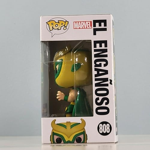 Miniatura 4 de Lucha Libre Marvel Edition El Enganoso Pop! Figura coleccionable de vinilo con cabeza de bobble, exclusiva