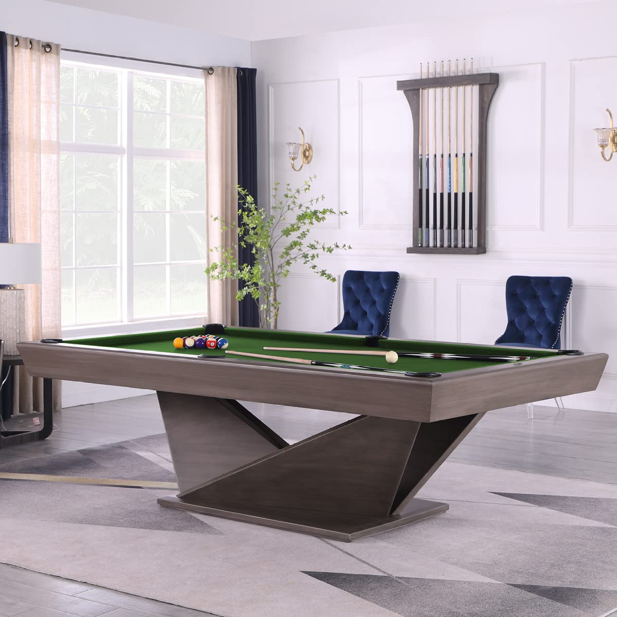 Stół bilardowy, model Poseidon 8 ft, z wysokiej jakości gumą K-55, do wyboru
