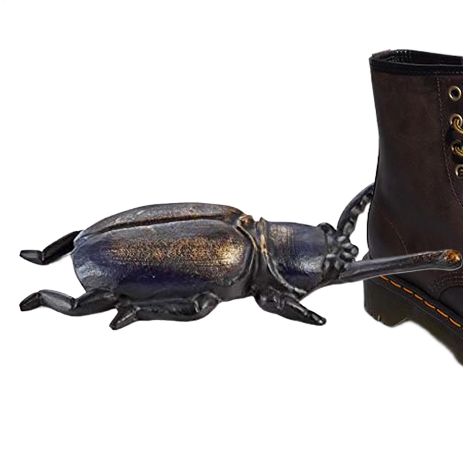 Sacabotas de Hierro Fundido Resistente | Sacabotas Beetles para Hombre y Mujer | Ideal para Botas de, de Trabajo y de Montar | Fácil de Quitar | Sacabotas de Metal Duradero para Botas d