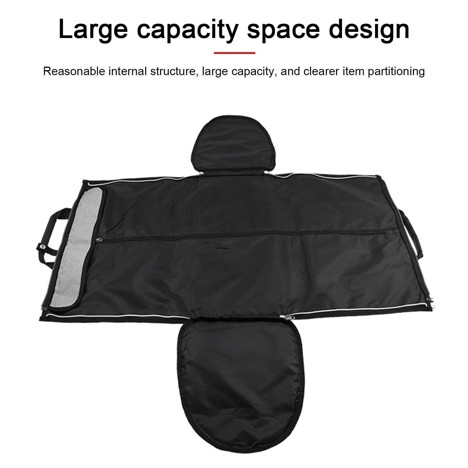 Bolsa Porta Trajes De Cabina Portador De Ropa Plegable