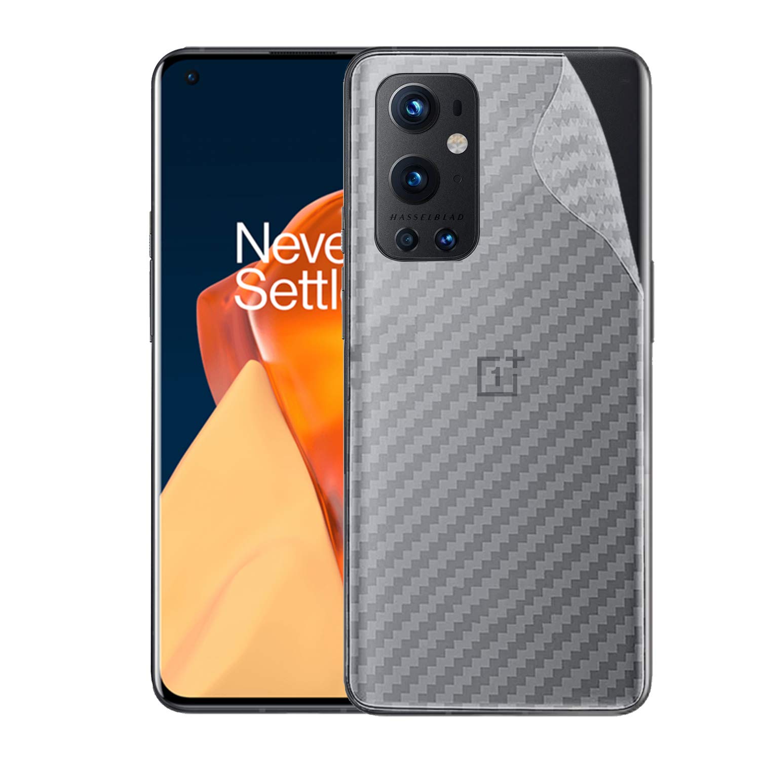 LINLO Compatible for OnePlus 9 Pro Ultra Thin Slim Fit Clear Transparent 3D Carbon Fiber Back Skin Rear Screen Guard Protector Sticker Protective Film Wrap Not Glass (Carbonn) (B0918QR7DB) Amazon Price History, Amazon Price Tracker