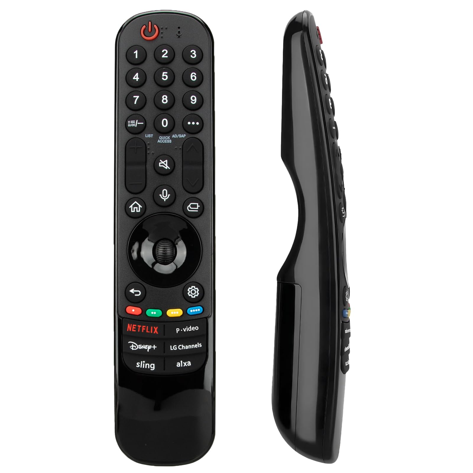 replacement magic remote control for lg smart tv, with voice and pointer function, compatible with lg tv 2019/2020/2021/2022/2023/2024 led uhd oled qned nanocell 4k 8k