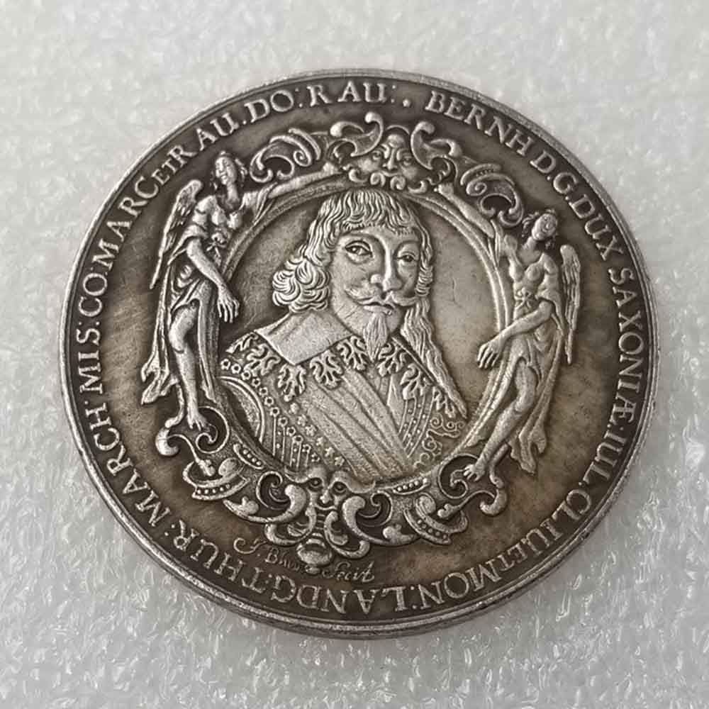 1638 Antique German Old Coins - German Medal Coins-Uncirculated Commemorative Coin-Great German Commemorative Coin-Discover History of Coins Best Product