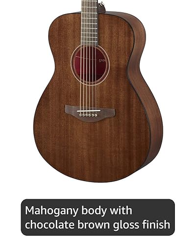 Amazon.com: Yamaha Storia III Acoustic Guitar, Chocolate Brown