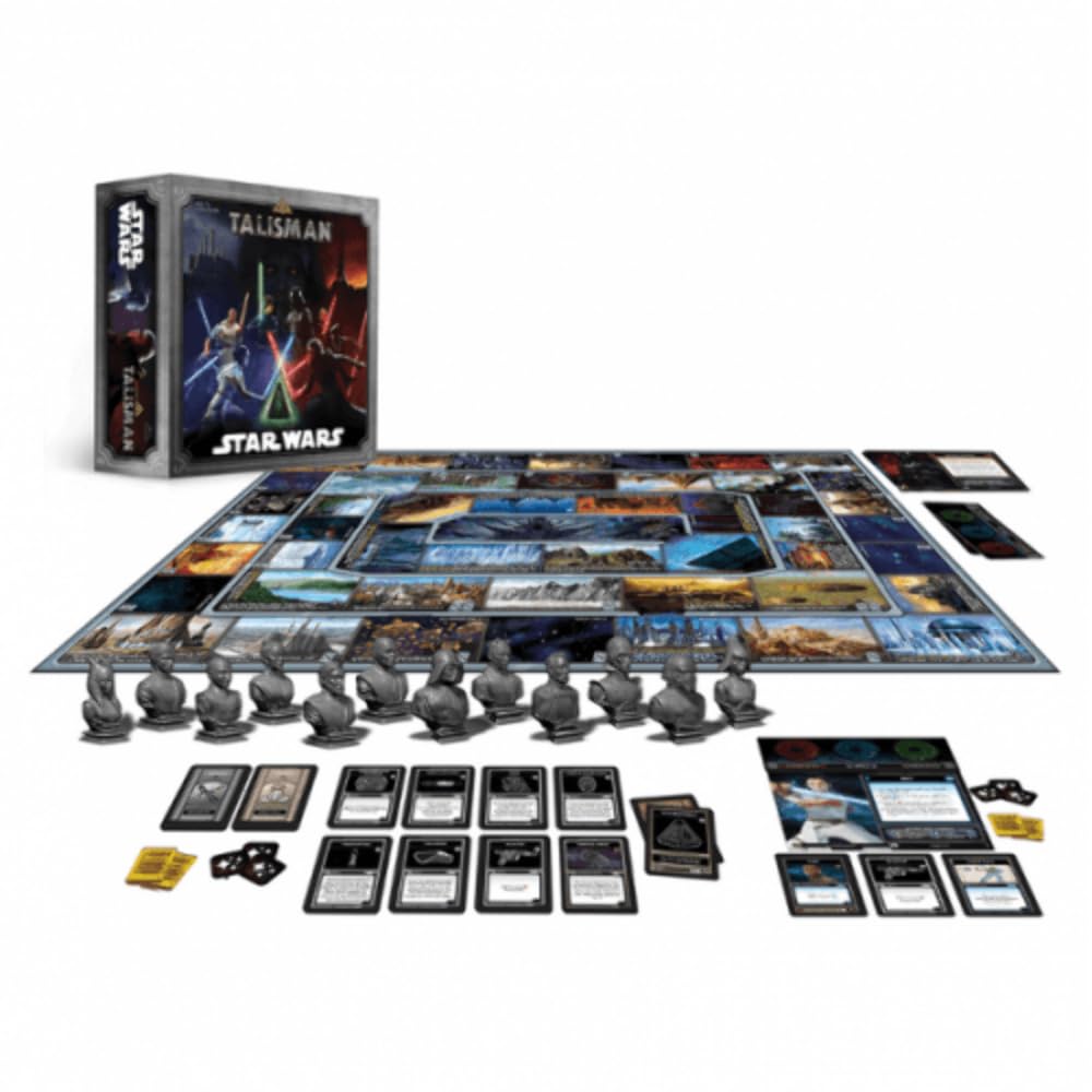 USAopoly, Talisman: Star Wars, Board Game, Ages 13+, 2-6 Players, 90 Minutes Playing Time