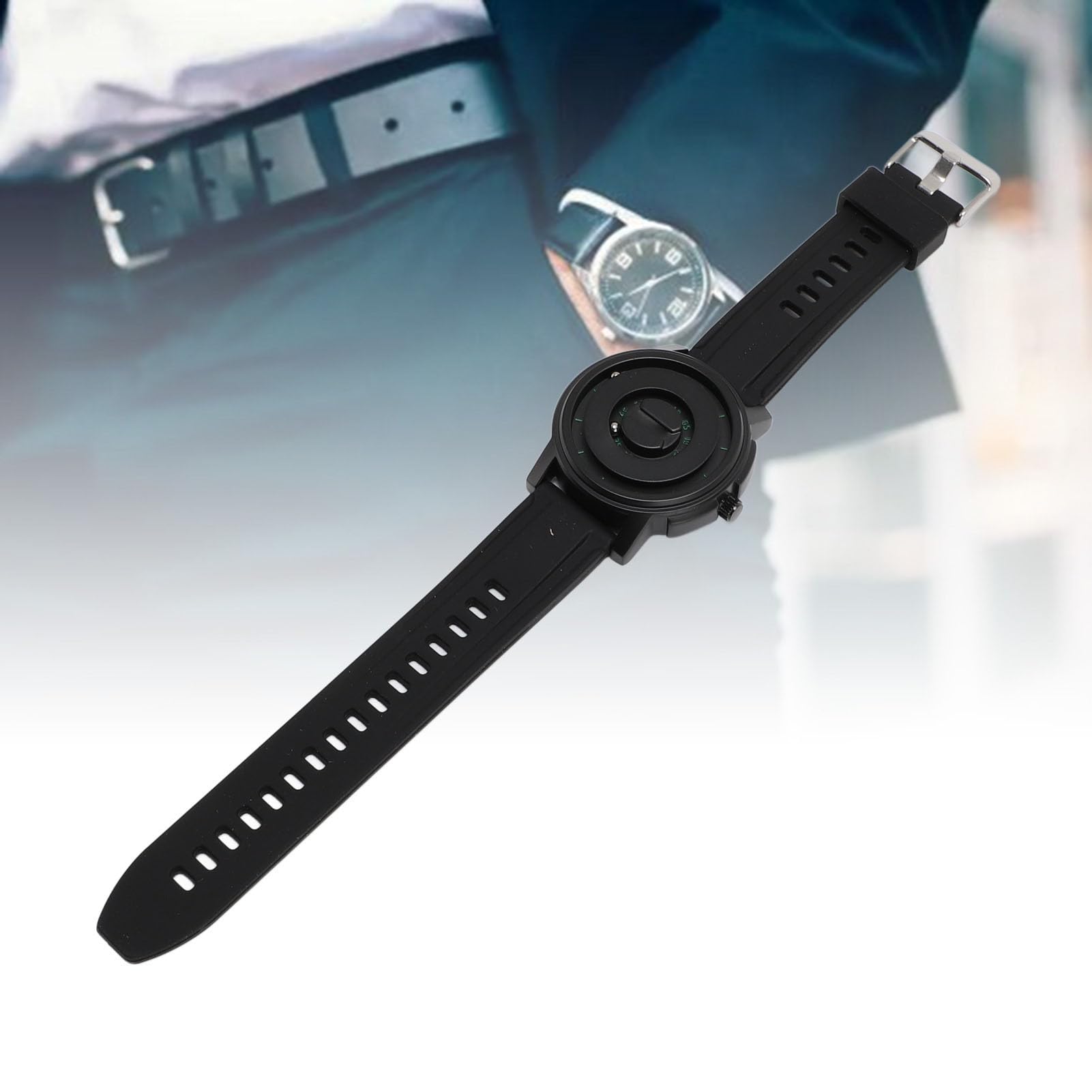 Orologio a Levitazione Magnetica Design Accattivante Movimento Al Quarzo Ad Alta Precisione per Uomo Moda Unica Impermeabile 30 Metri