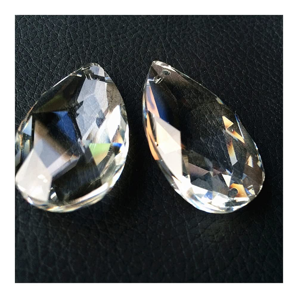 Kronleuchter Kristall Prismen Anhänger 84 Teile/los 63mm Kronleuchter anhänger Klare Kristallwassertropfen Anhänger, dekorative zubehör der glasbeleuchtung suncatcher