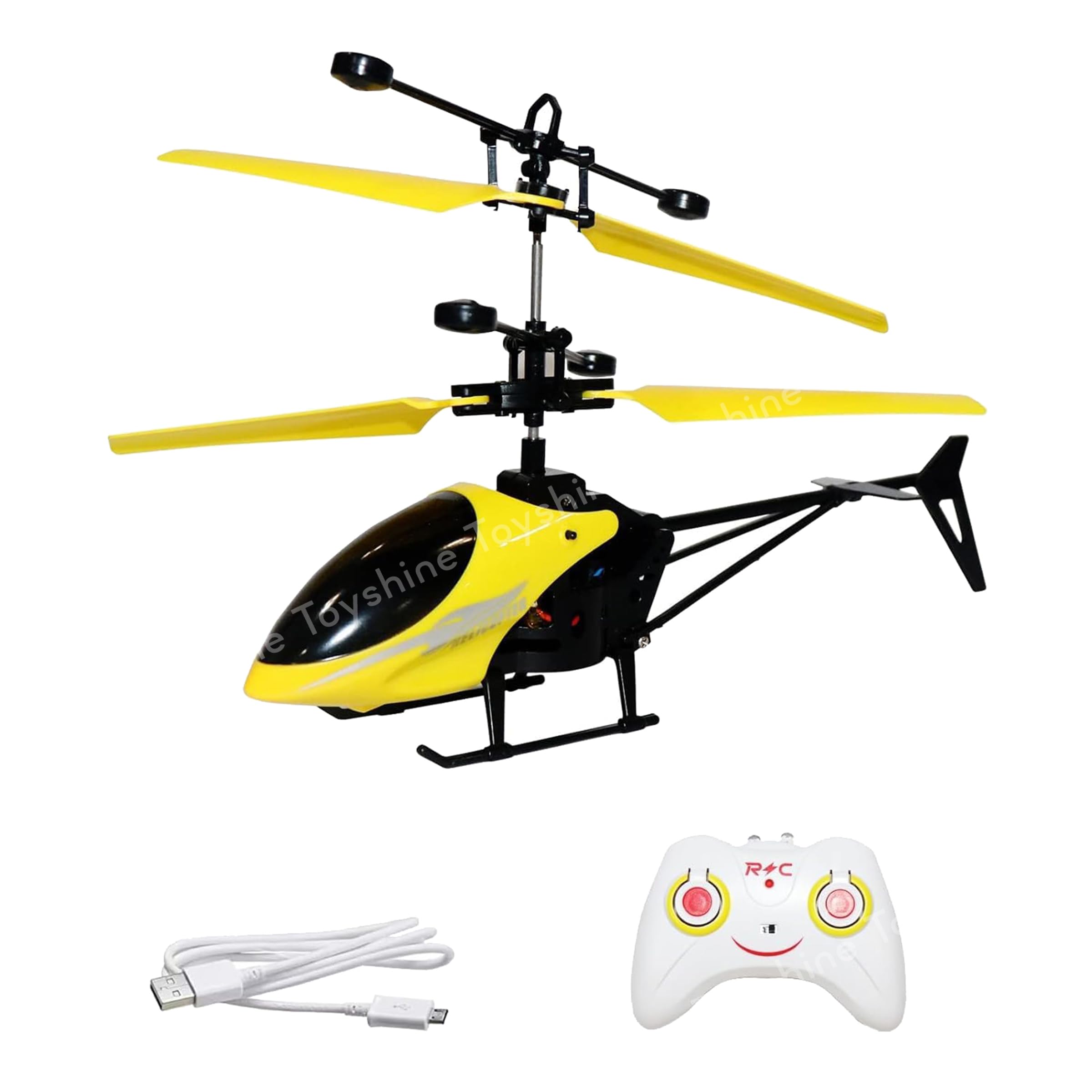 Toyshine Remote Control 2 Channel Helicopter with inbuilt Hand Sensor Along with USB Charging Tornado Infrared Induction 3D Lights Toy for Kids 8+ Years (Yellow) (B0DB8BTPTW) Amazon Price History, Amazon Price Tracker