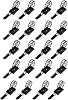 20 Pieces, Adhesive Adjustable Cable Collection Holder, Clip Set,