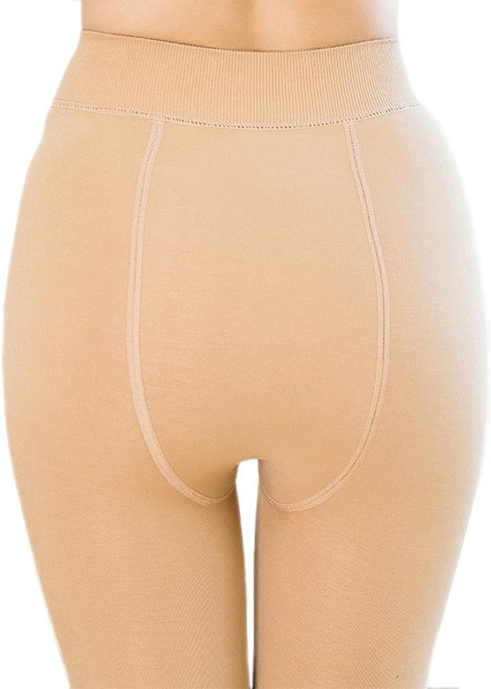 Blostirno Women's Fleece Lined Tights Thermal Pantyhose Leggings Opaque Winter Warm Thick Stockings Tights - Image 4