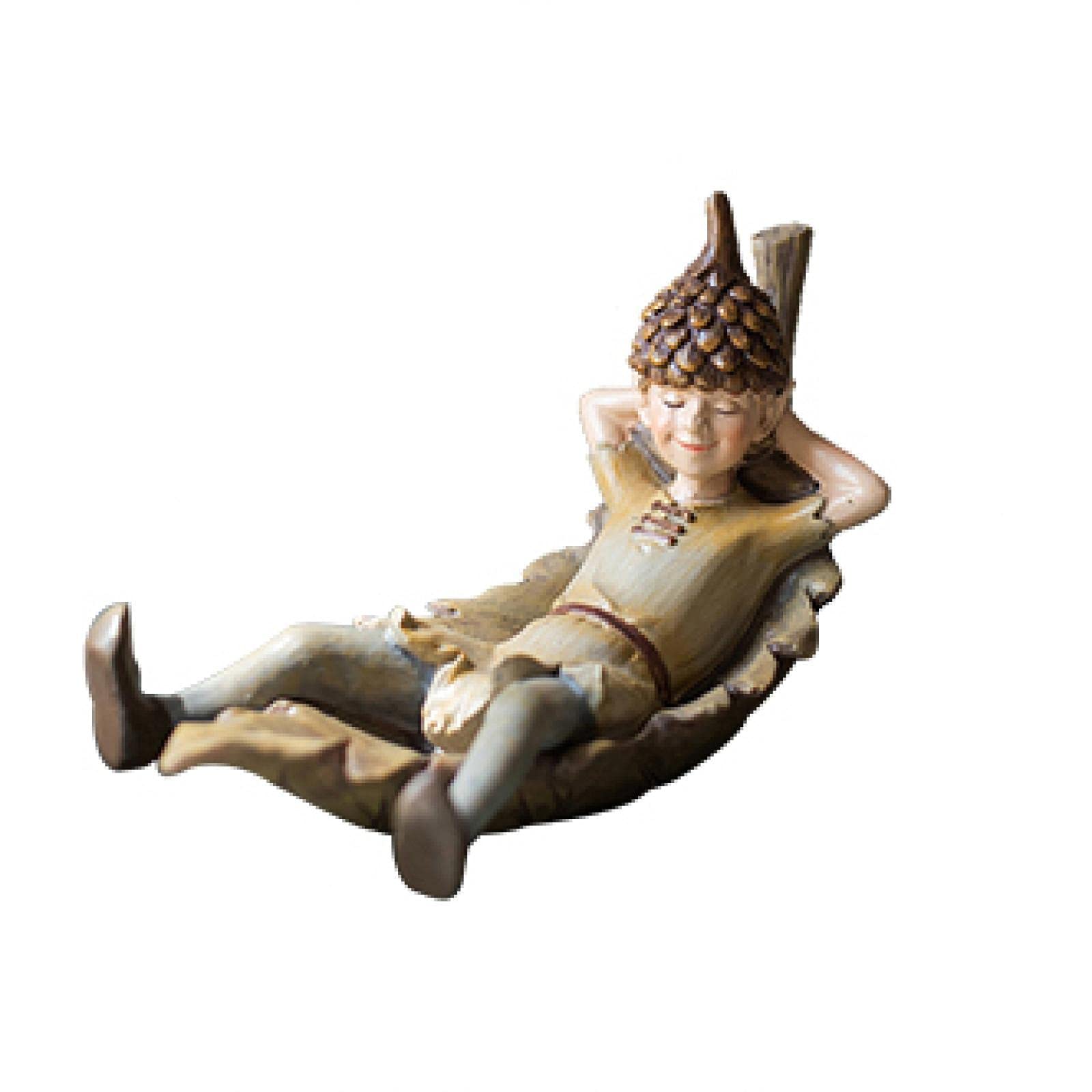 Décoration pays de rêve figurine elfe pour table de chevet et bureau