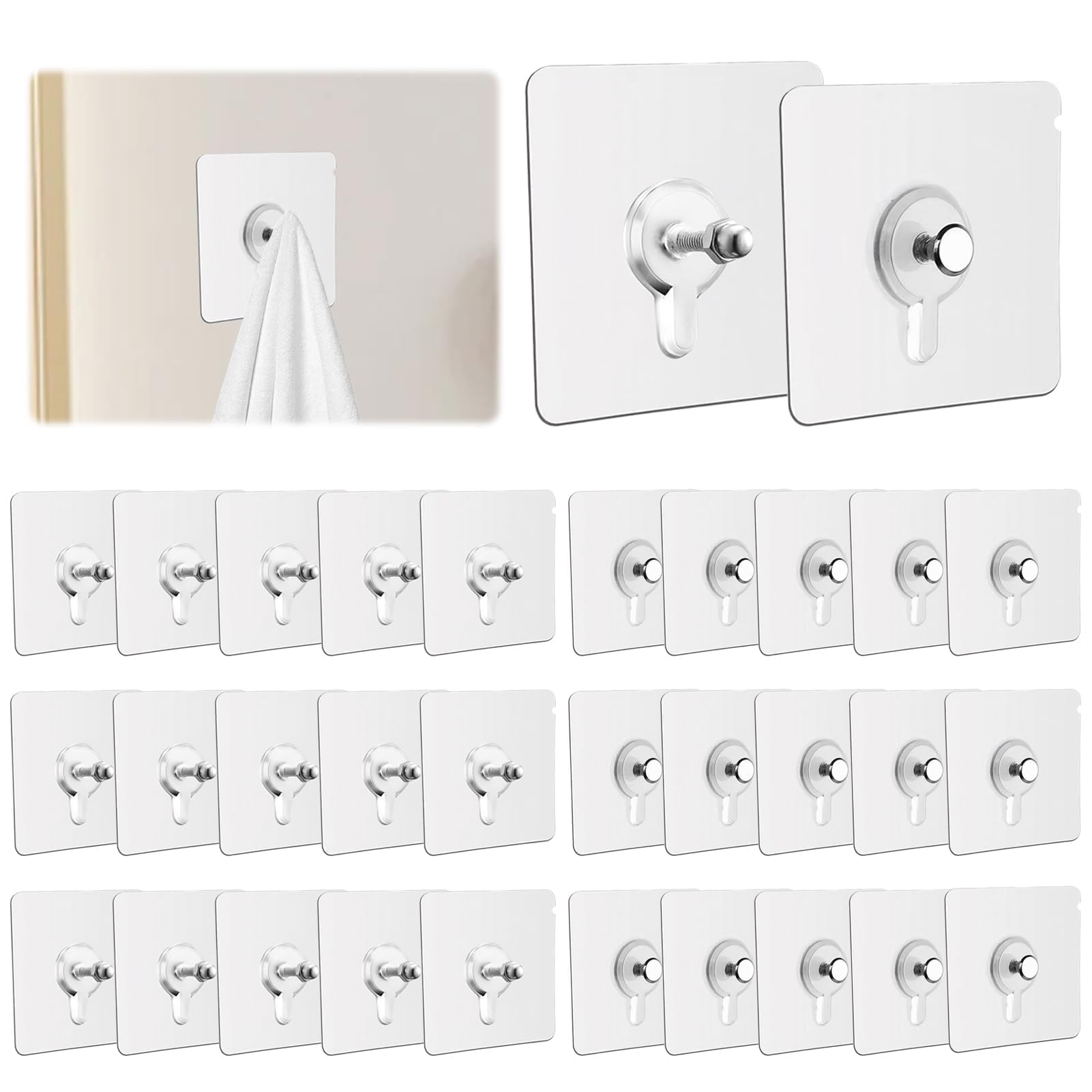 30 pcs Accroche Tableau Sans Percer