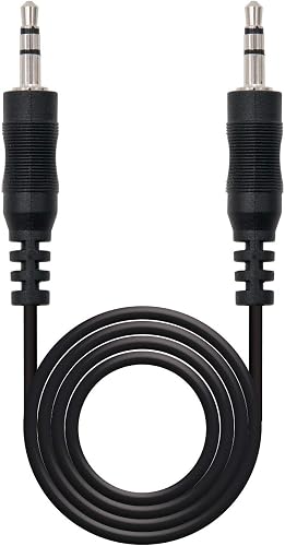 Nanocable 10.24.0100 - Stereo Audiokabel, JACK 3.5/M-JACK 3.5/M, männlich-männli