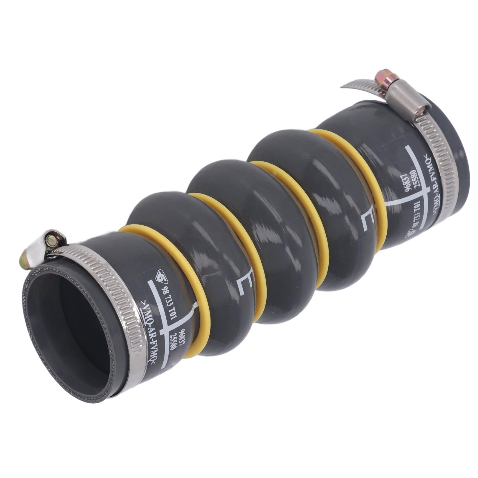 Tbest Intercooler Hose 0382NN 0382NP Assunzione di Caricatore in Gomma Ad Alte Prestazioni Sostituzione del Tubo di Collegamento per C4 DS4 3008 308 5008