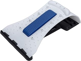 Back Stretcher Massager for Pain Relief, Multi-level Lumbar Relief Stretcher, Fitness Stretching Equipment Back Lumbar Relaxation for Home Office Gym Use