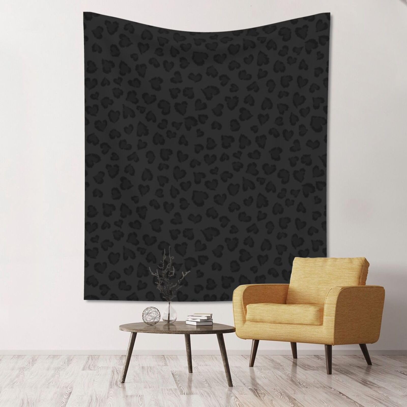 WKSGDSG Large Wall Hanging, Machine Washable Tapestry For Dorm Room, Leopard, Lightweight Polyester Wall Art For Bedroom Living Room, 152x130cm