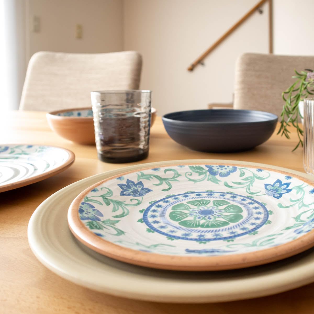 Amazon.co.jp: ターホン(TarHong) リオターコイズフローラル サラダ