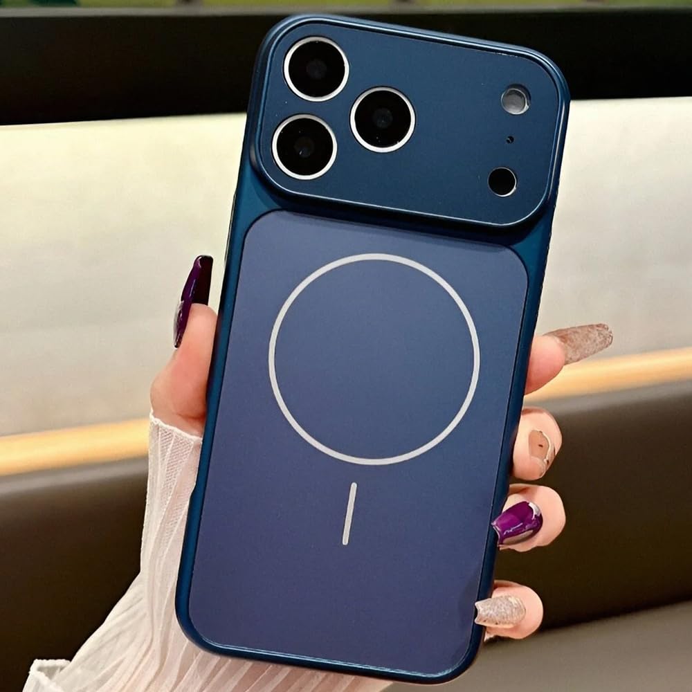İPhone 15 Pro Max ile Uyumlu 17 Pro Max Görünümlü Magsafe Destekli