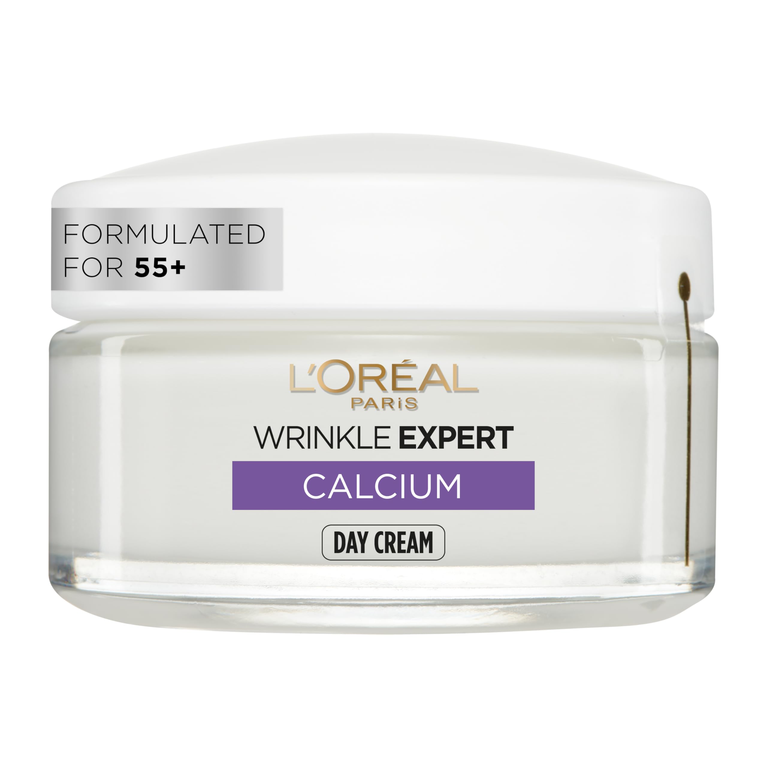 L'oréal Paris Cream Wrinkle Expert 55+ Day – 50Ml | Long‑Lasting Hydration | Smooths Texture | Boosts Radiance