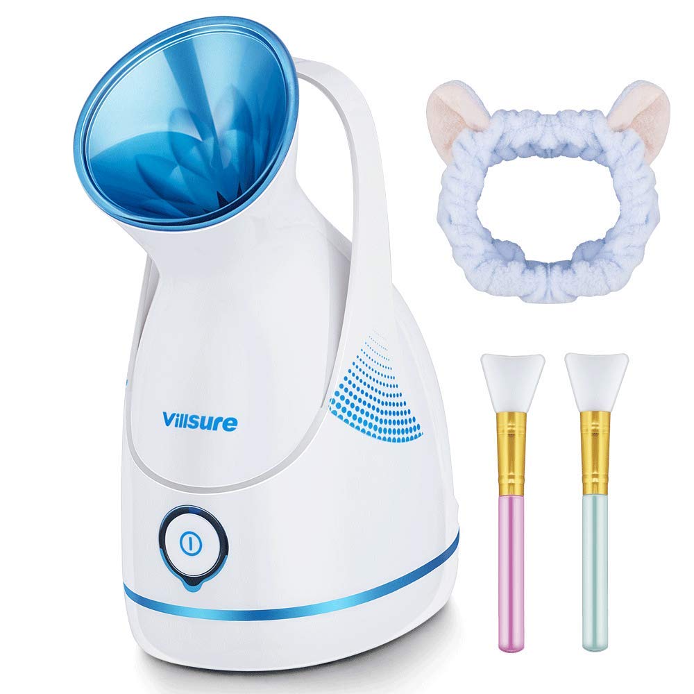 Buy Facial Steamer,VillSure Nano Ionic Face Steamers for Facial, 100ml
