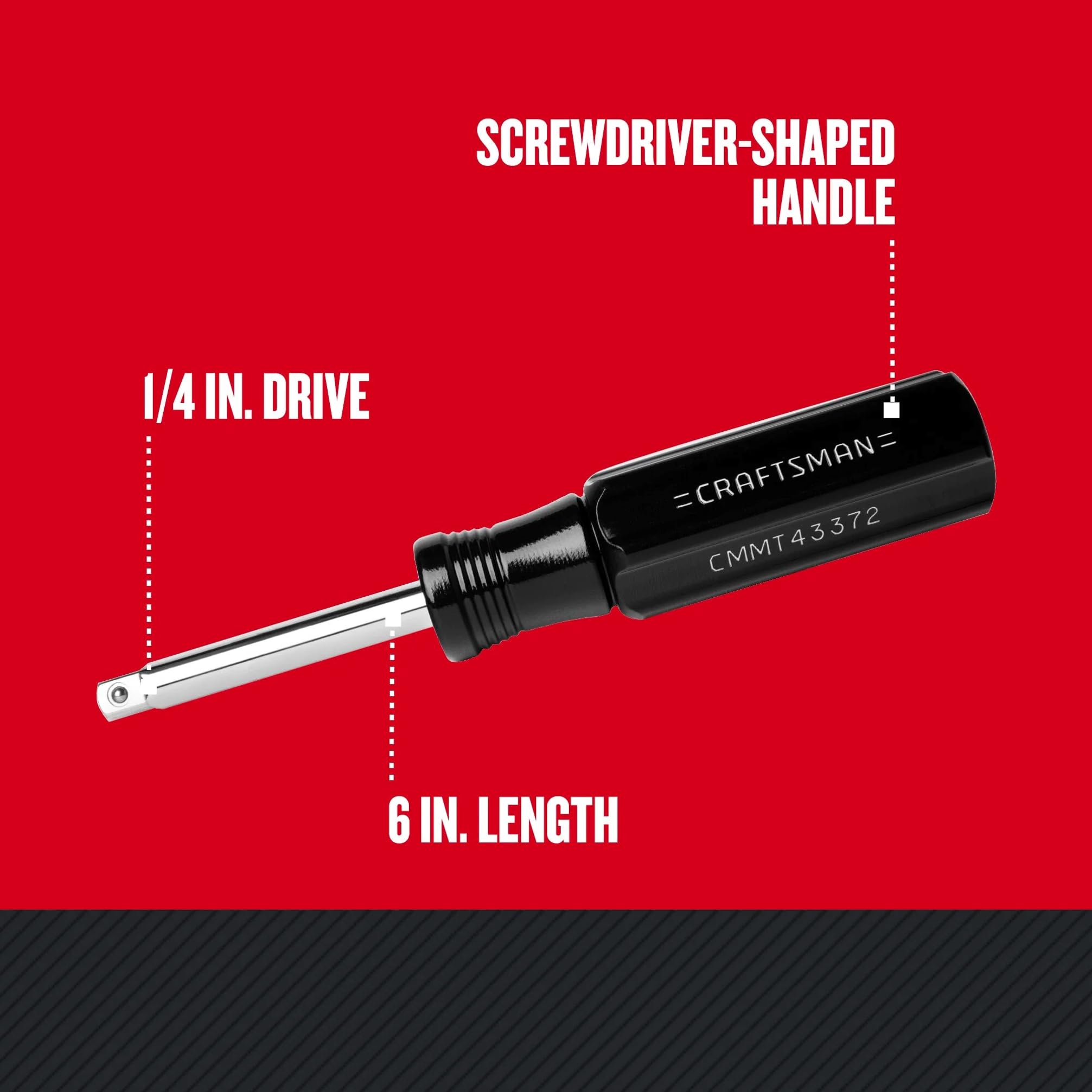 Amazon.com: Craftsman 1/4-in. Drive Spinner Handle 9-43372 : Tools