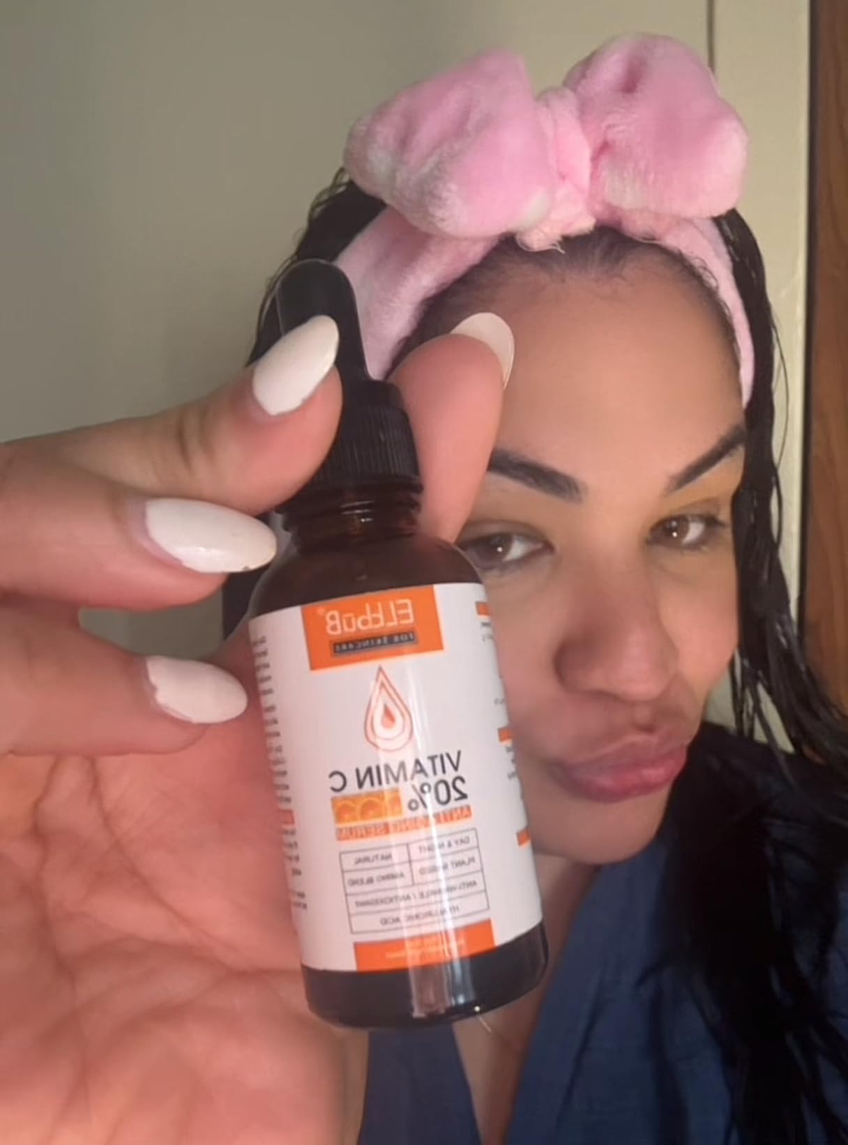 ELBBUB Anti Aging Vitamin C Serum Hyaluronic Acid Serum Set - with Hyaluronic Acid, Skin Care Set Boost Skin Collagen,Hydrate & Plump Skin, Anti Aging & Wrinkle Facial Serum
