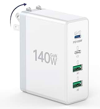 Fast Charger Block, 15W Desk Charger Adapter, Fast Charging Desktop Multiple Usb Station C 4 Ports And 2 Type For Device