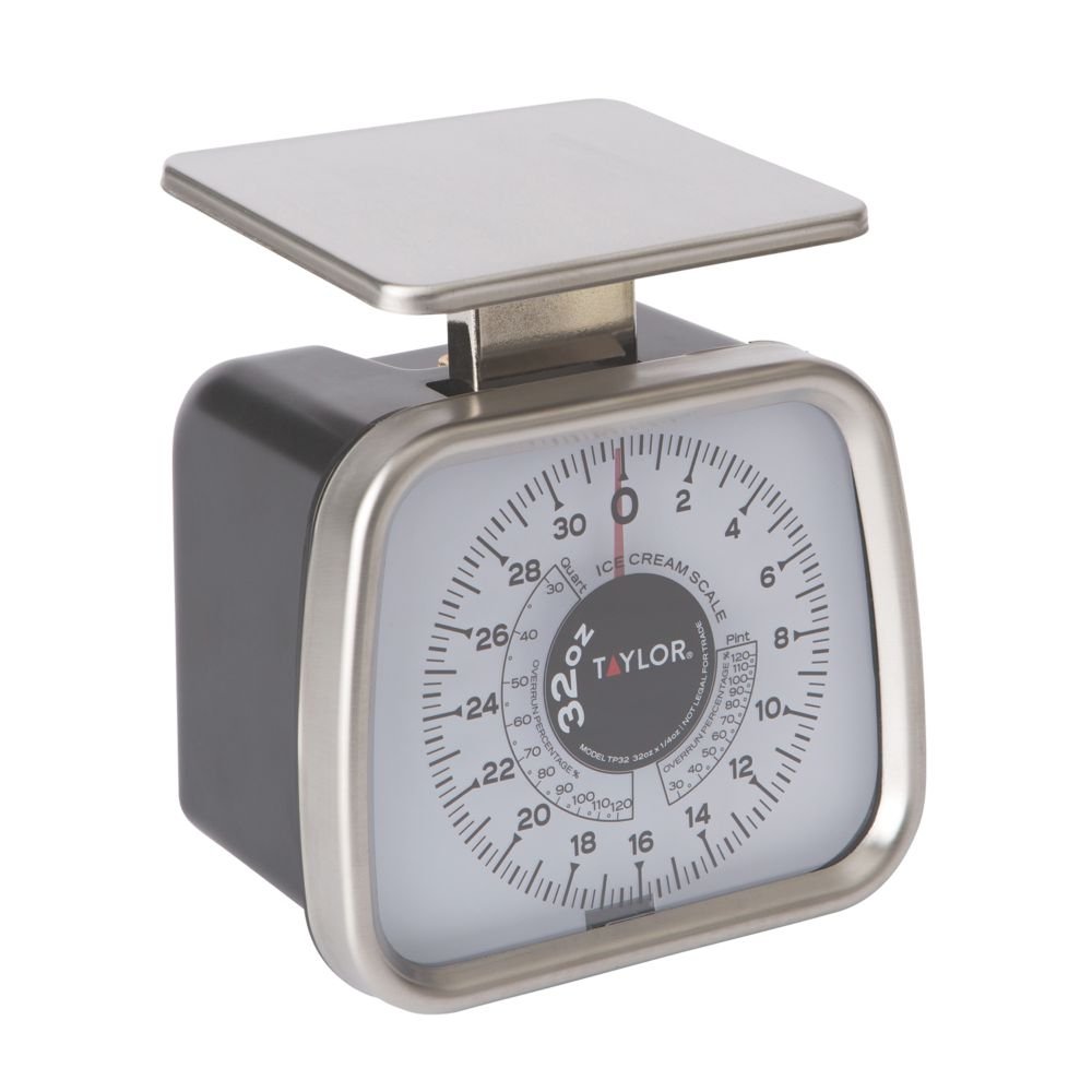 Taylor 2 lbs / Black housing with stainless steel platform / 1 Mechanical Scales