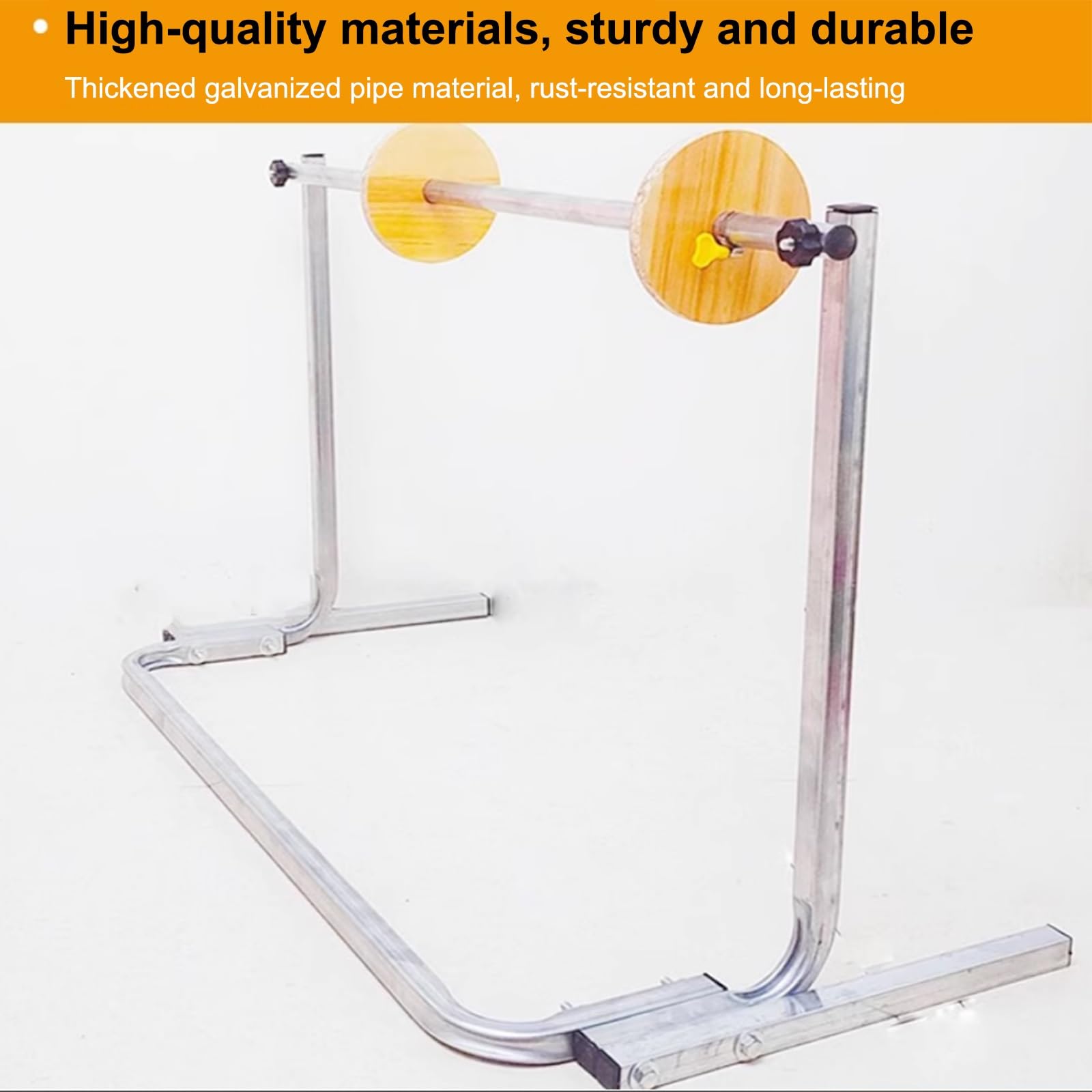 Support de Rouleau de Film à Bulles Pliable à Alimentation Verticale, Distributeur de Rouleau de Film à Bulles (30/40/50/60/80/100 cm) (30 x 52 x 65 cm)