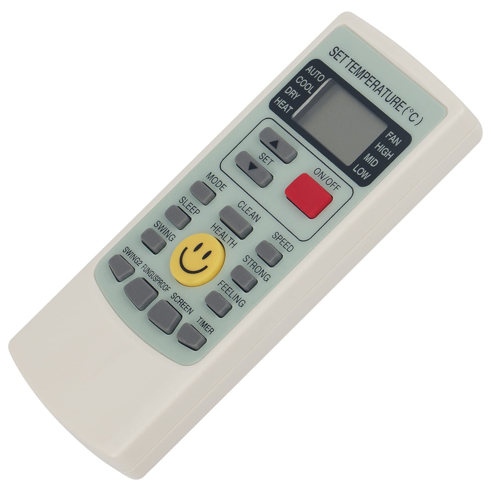 Télécommande Universelle YKR-L/102E Compatible MUNDOCLIMA BAXI AUX - Remplacement Climatiseur