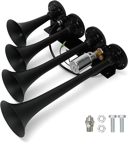 Miniatura 17 de PTNHZ Bomba de Tanque de Compresor de Aire DC 12V MAX 150PSI con Tanque de 3 Litros 0.8 Galones Para Tren, Camión, Barco, Camioneta, Autocaravana.