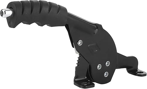 Miniatura 3 de Acouto Palanca de freno de mano (negro, plateado) – Mango universal para ATV, Go Kart, Electrombile de tres ruedas y motocicleta – Robusto, duradero