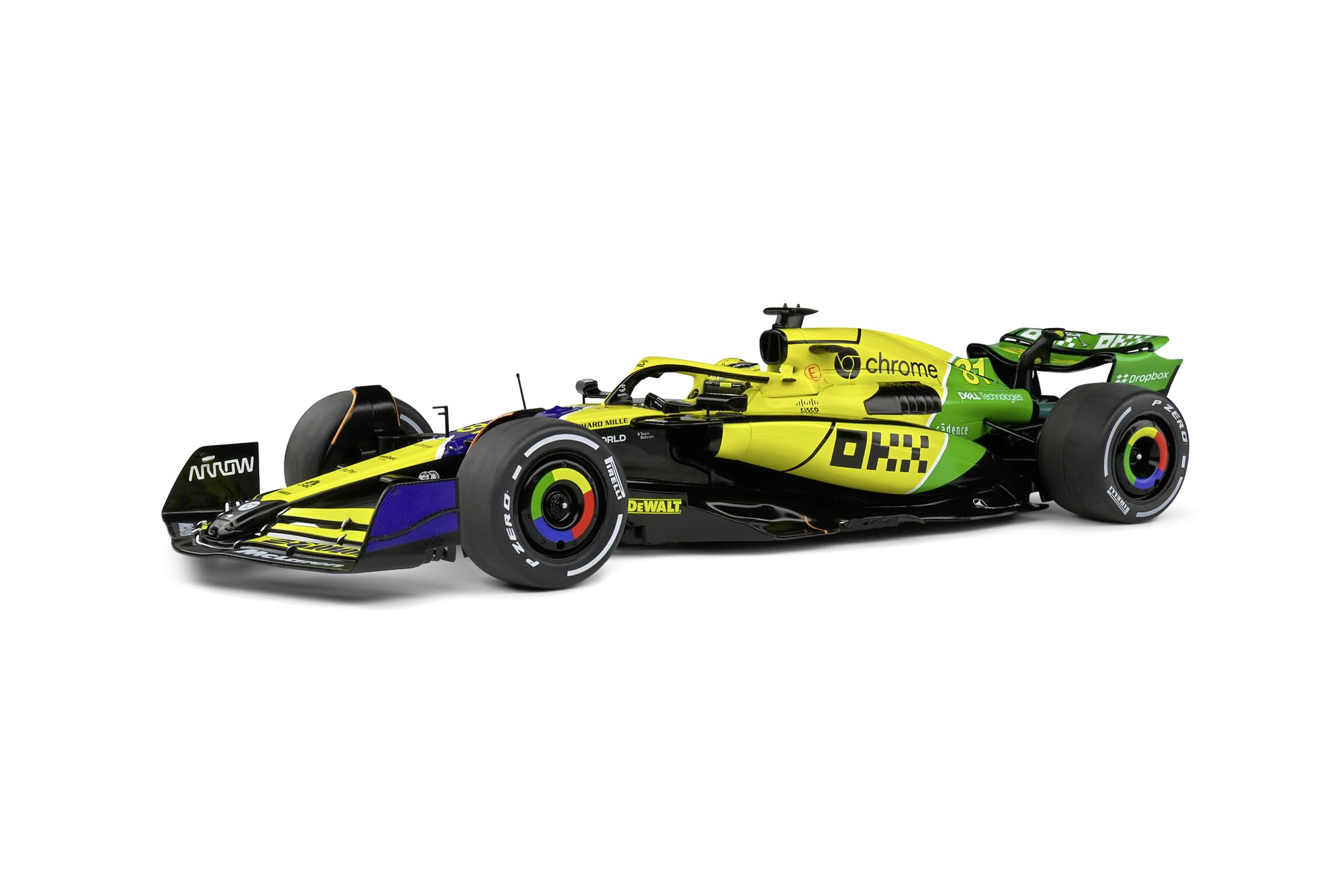 Solido 1:18 Model Car - McLaren F1 Team MCL38 Lando Norris